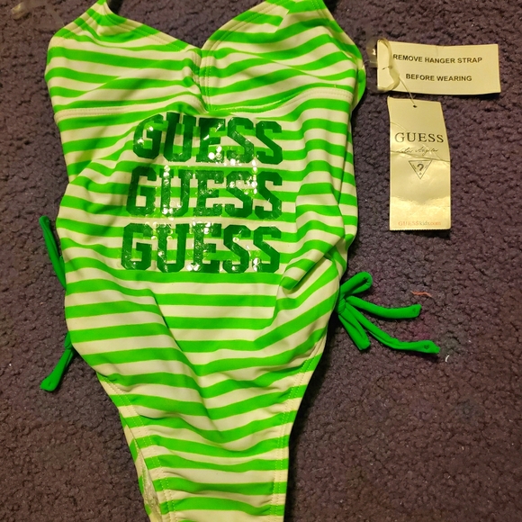 GUESS bathing suit. brand new size 5-6 - Picture 2 of 5